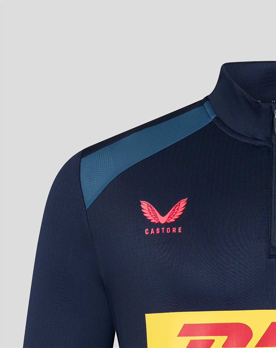 Prenda de entrenamiento Harlequins 2026/27 con media cremallera de hombre - Azul marino