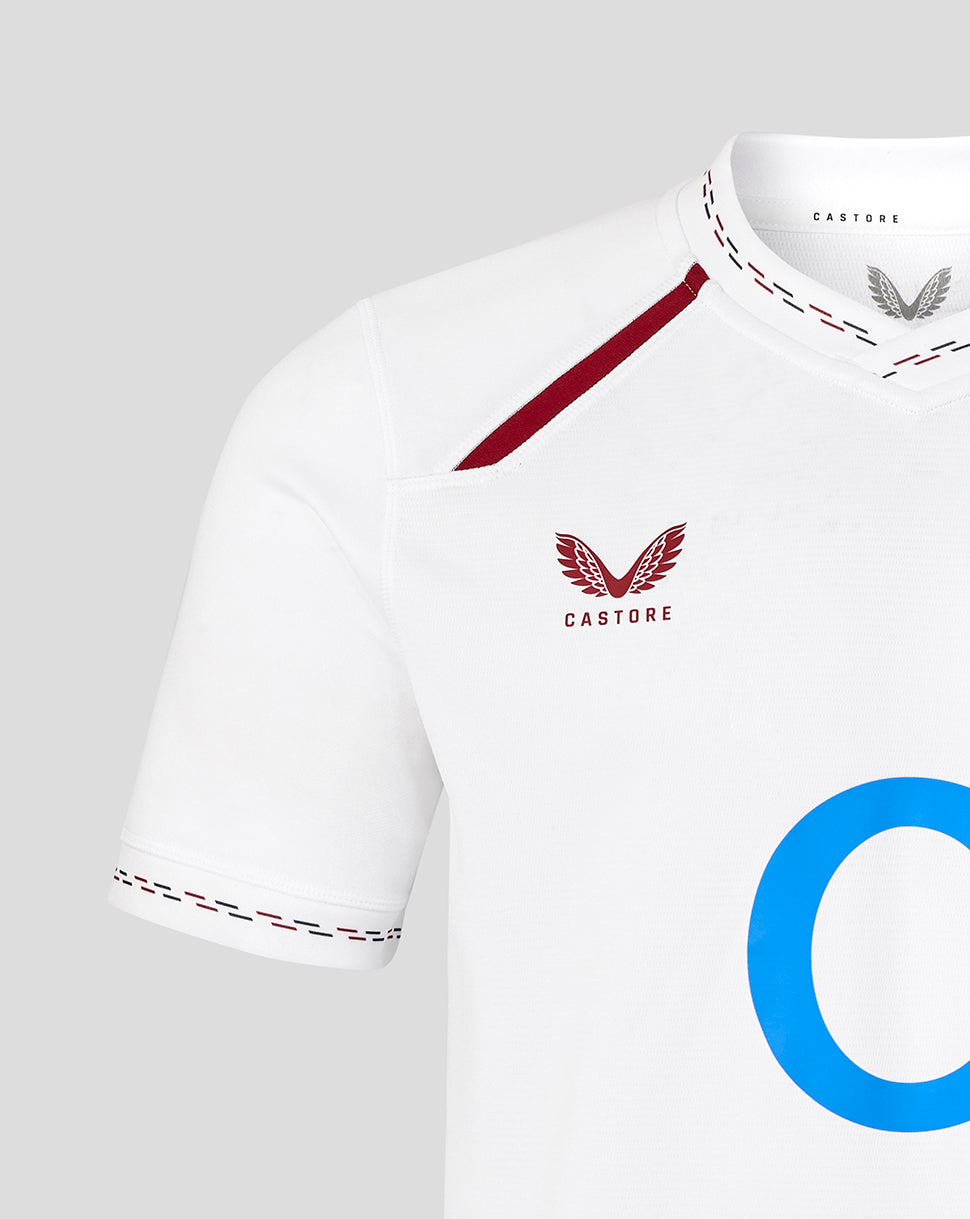England Rugby Men's 26/27 Home Replica Short Sleeve Shirt - White - White
