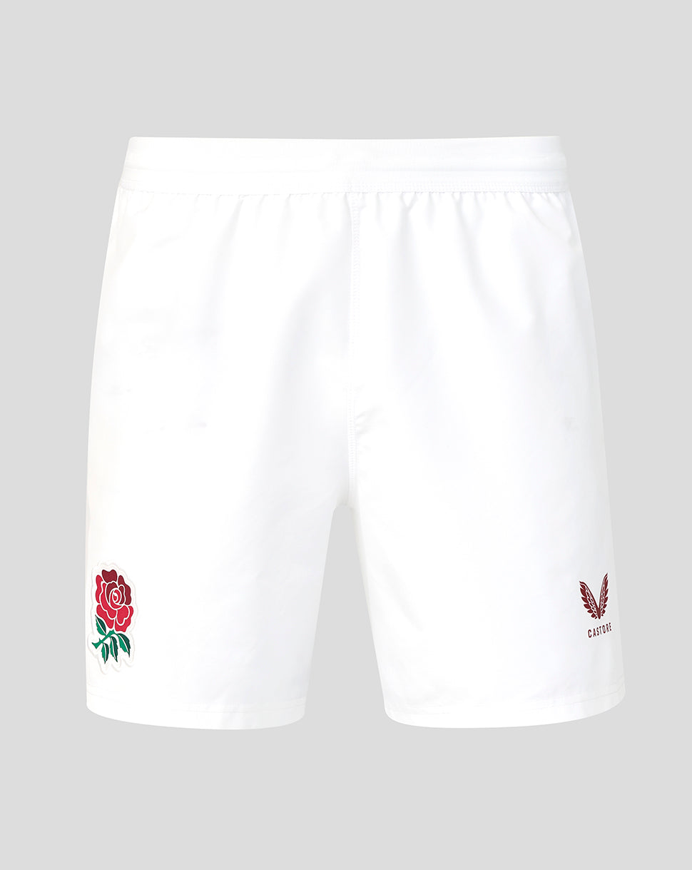 England Rugby Men's 26/27 Home Replica Shorts - White - White