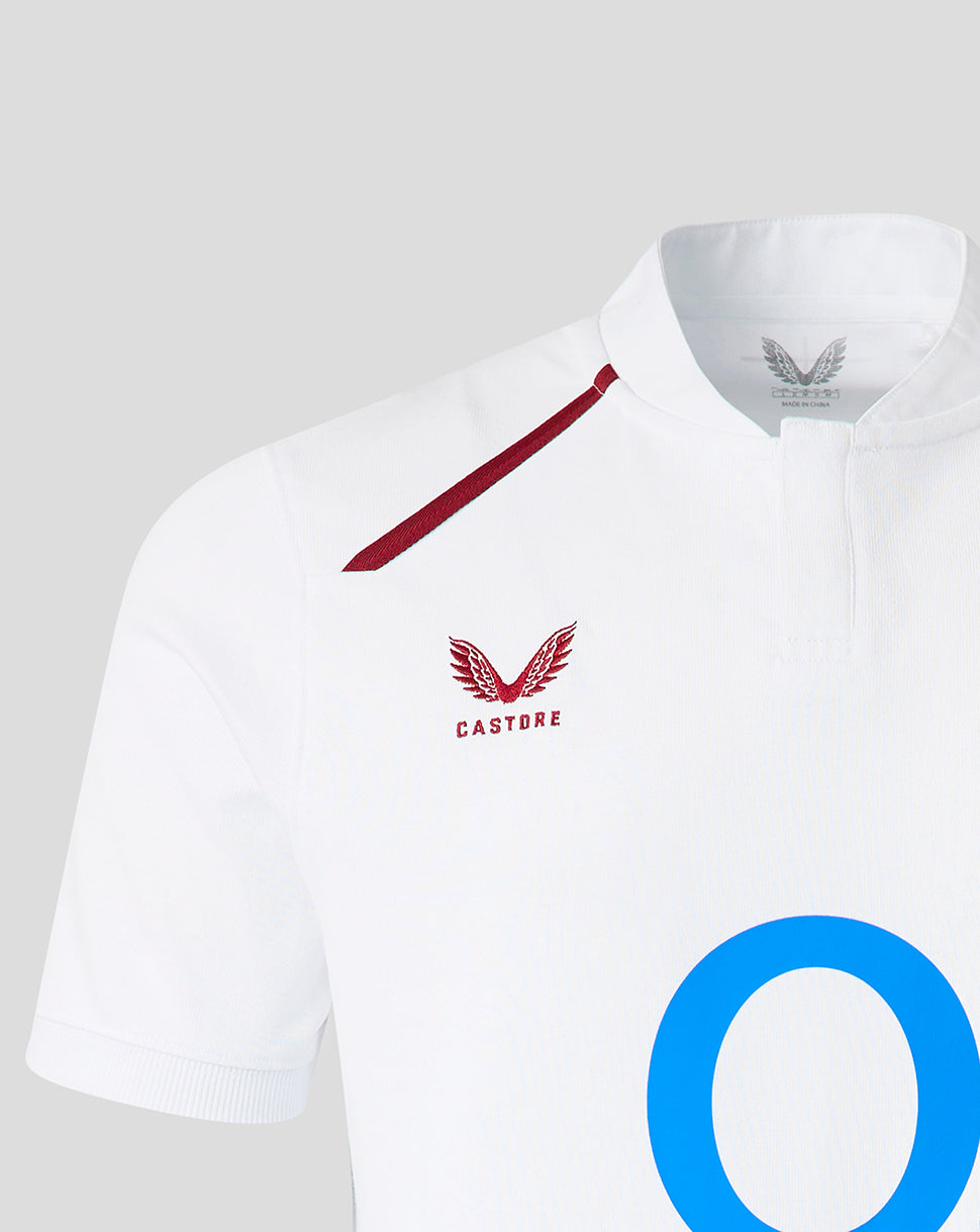 England Rugby Men's 26/27 Home Classic Short Sleeve Shirt - White - White
