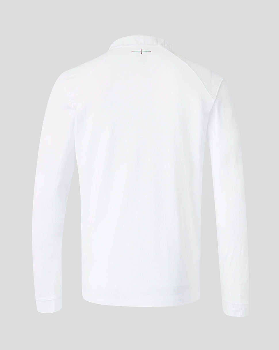 White shirt on a light gray background