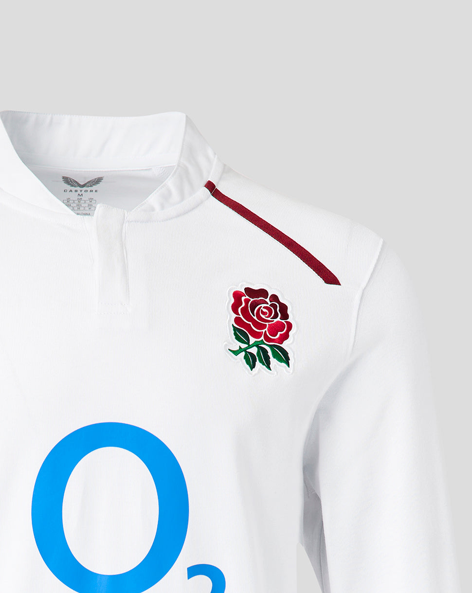 England Rugby Women's 26/27 Home Classic Long Sleeve Shirt - White - White