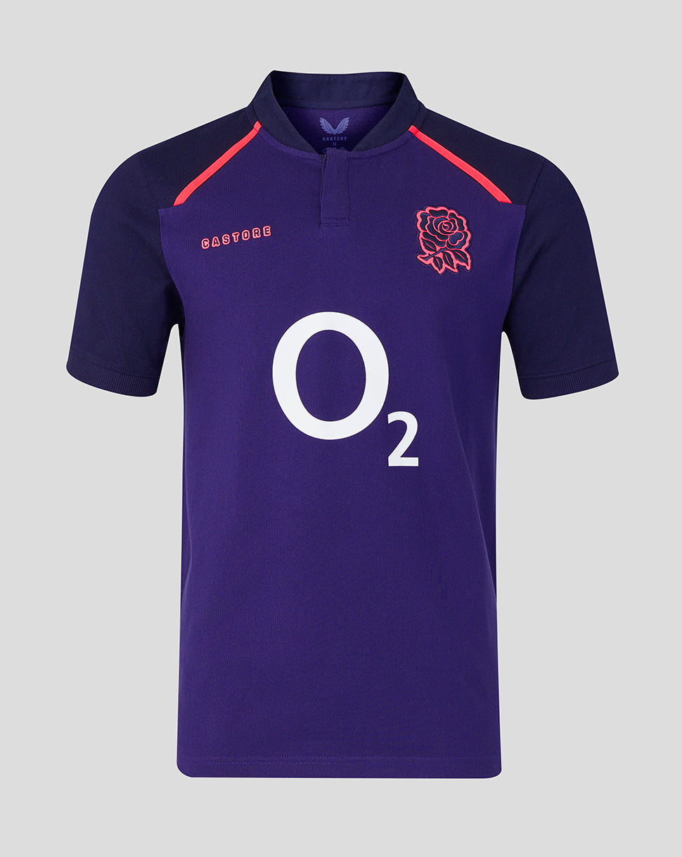 Camiseta de manga corta England Rugby 26/27 Alternate Classic de hombre – Rhodonite - Rhodonite
