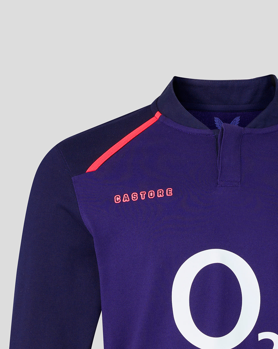 England Rugby Men's 26/27 Alternate Classic Long Sleeve Shirt - Rhodonite