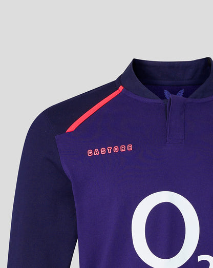 England Rugby Men's 26/27 Alternate Classic Long Sleeve Shirt - Rhodonite