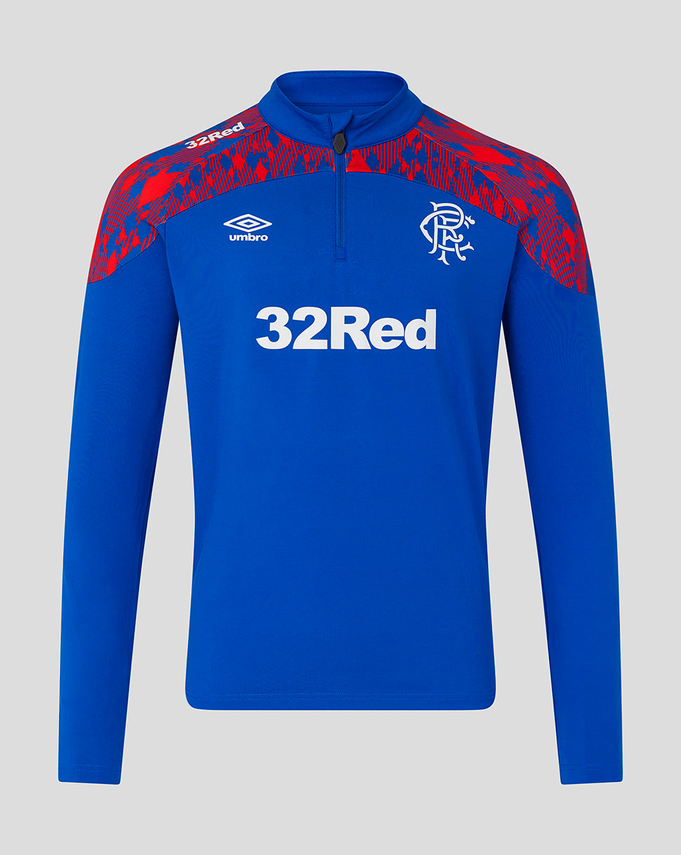 Rangers FC Herren 2026/27 Home Matchday 1/4-Zip-Oberteil - Blau