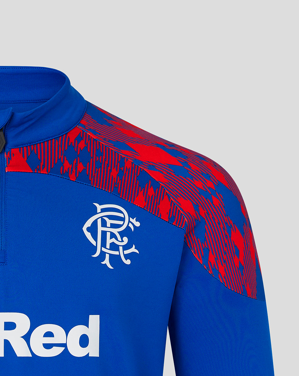 Rangers FC Herren 2026/27 Home Matchday 1/4-Zip-Oberteil - Blau