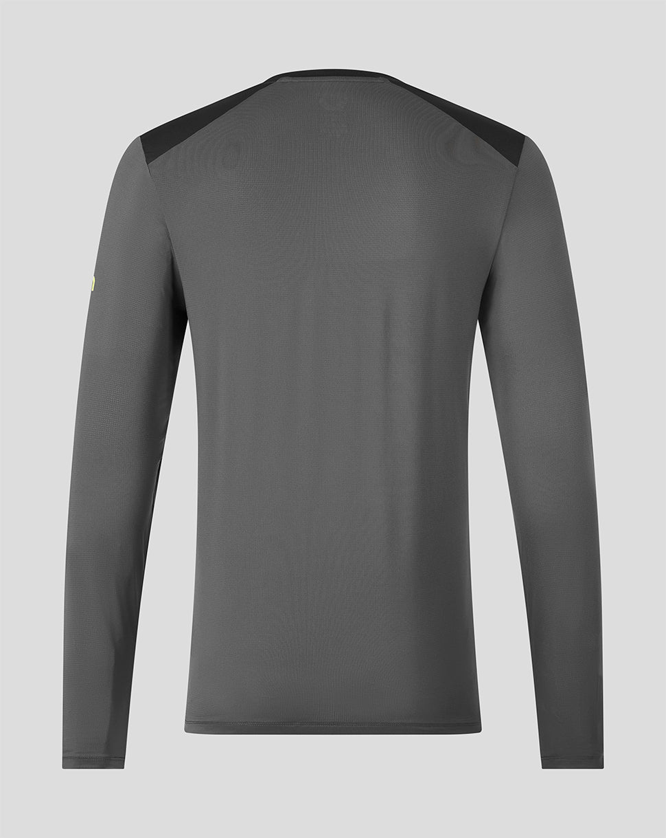 Camiseta de manga larga Bath Rugby 2026/27 Training de hombre - Gunmetal/Negro