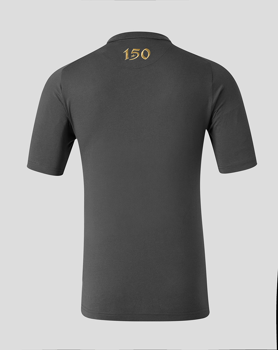 Saracens Men's 2026/27 Travel Polo - Grey - Grey
