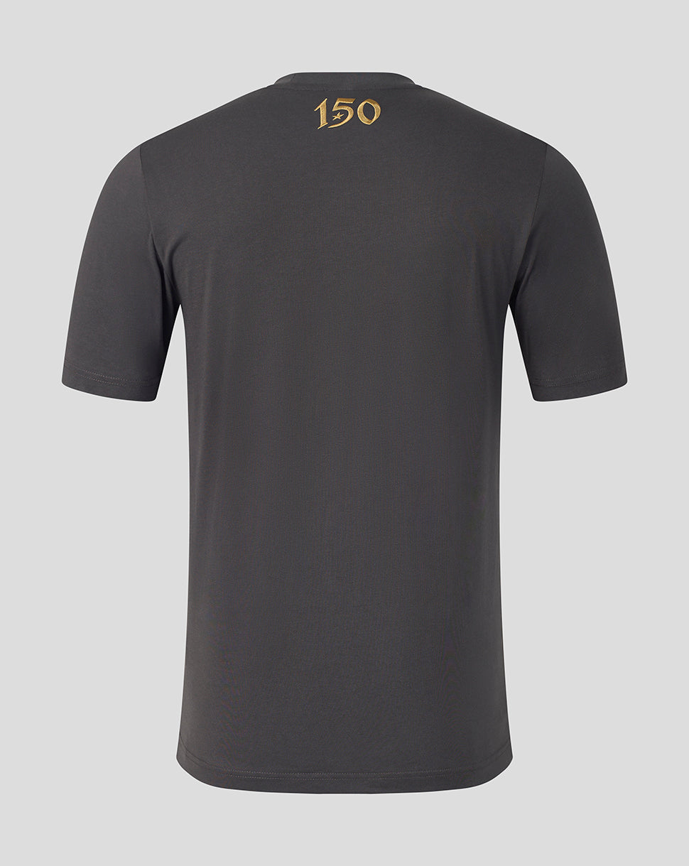Saracens Men's 2026/27 Travel T-Shirt - Grey - Grey