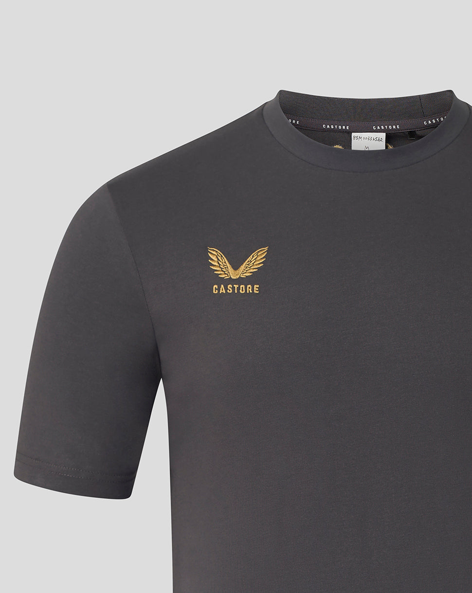 Saracens Men's 2026/27 Travel T-Shirt - Grey - Grey