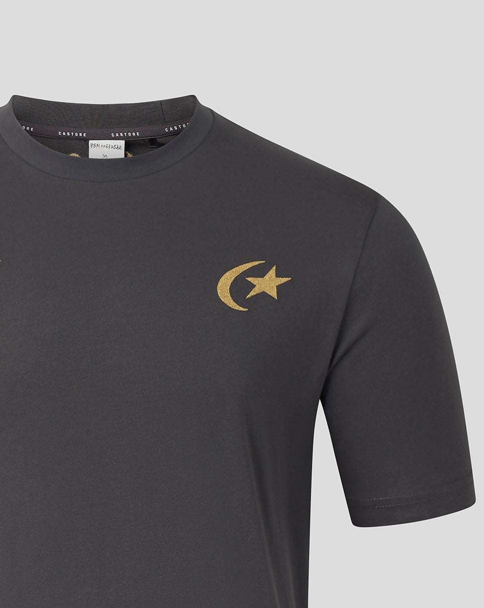 Saracens Men's 2026/27 Travel T-Shirt - Grey - Grey