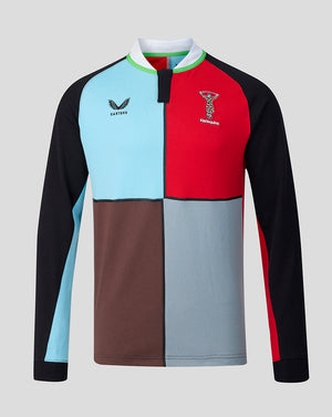 Harlequins Men's 2026/27 Home Classic Long Sleeve Shirt