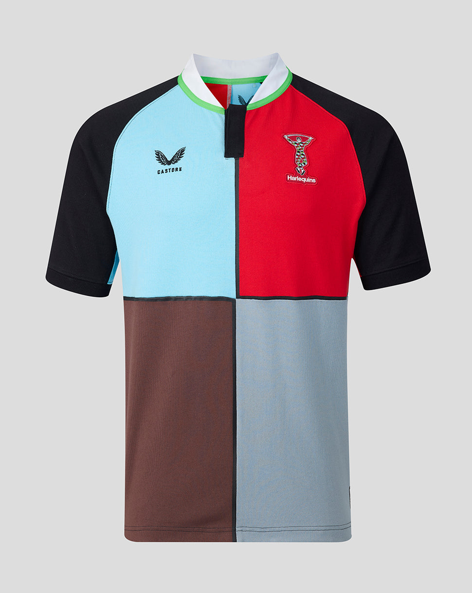 Camiseta de manga corta Harlequins 2026/27 Home Classic de hombre - Negro