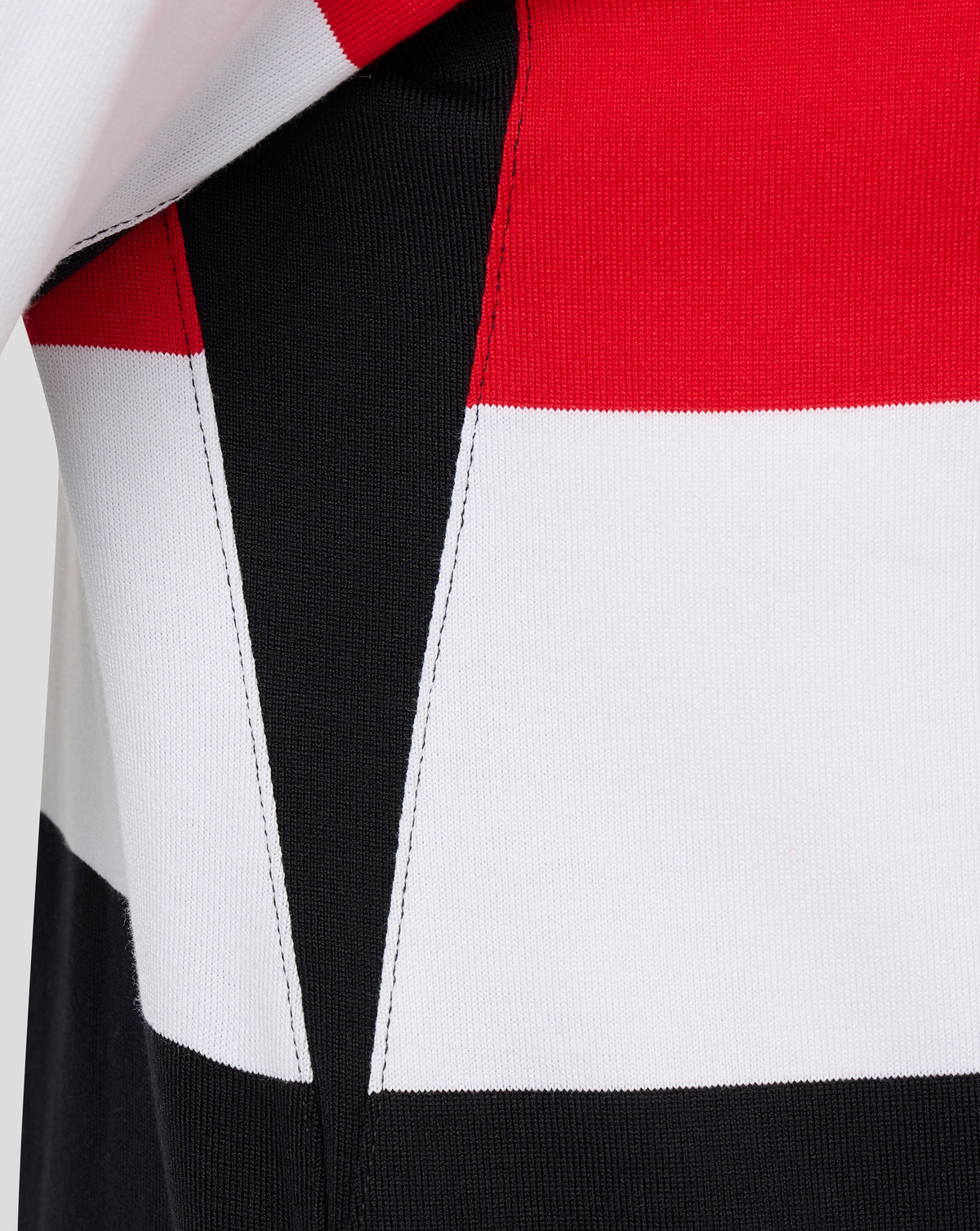 Saracens Heren 2026/27 150 Anniversary Classic shirt met lange mouwen - Wit - Wit/Zwart/Rood