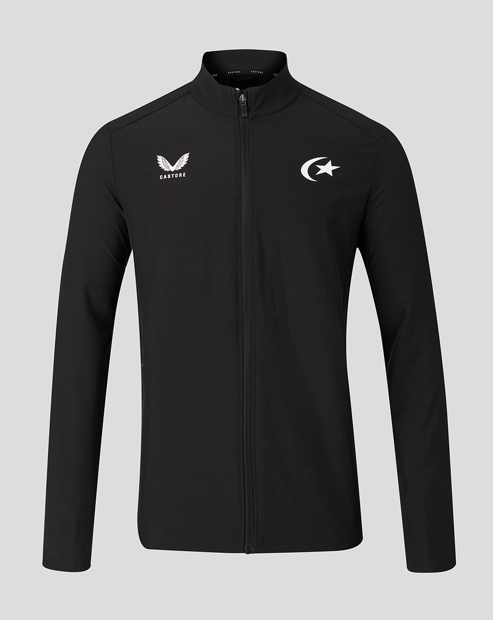 Saracens Heren 2026/27 Matchday Walkout Jas – Zwart - Zwart