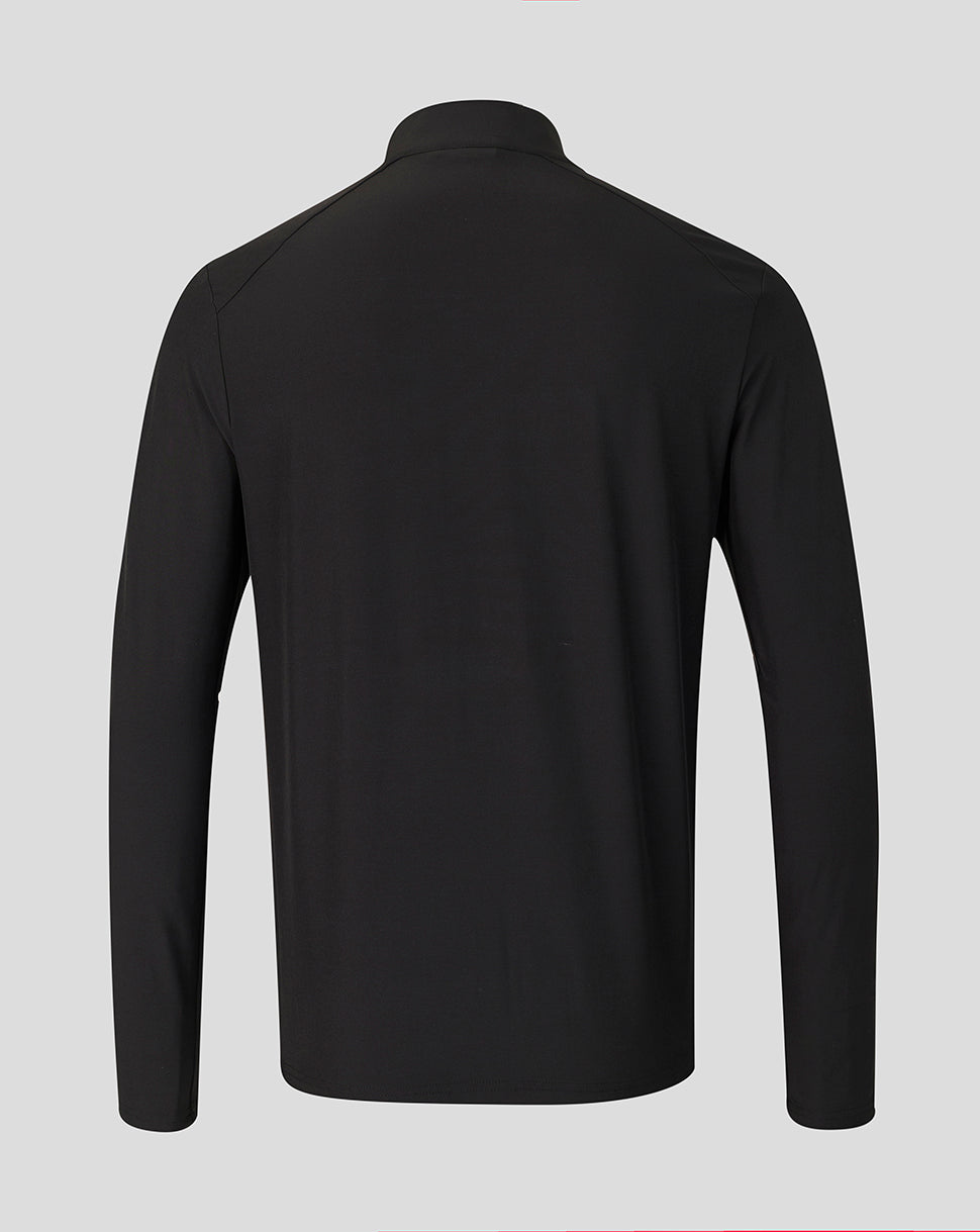Saracens Heren 2026/27 Matchday Walkout Jas – Zwart - Zwart