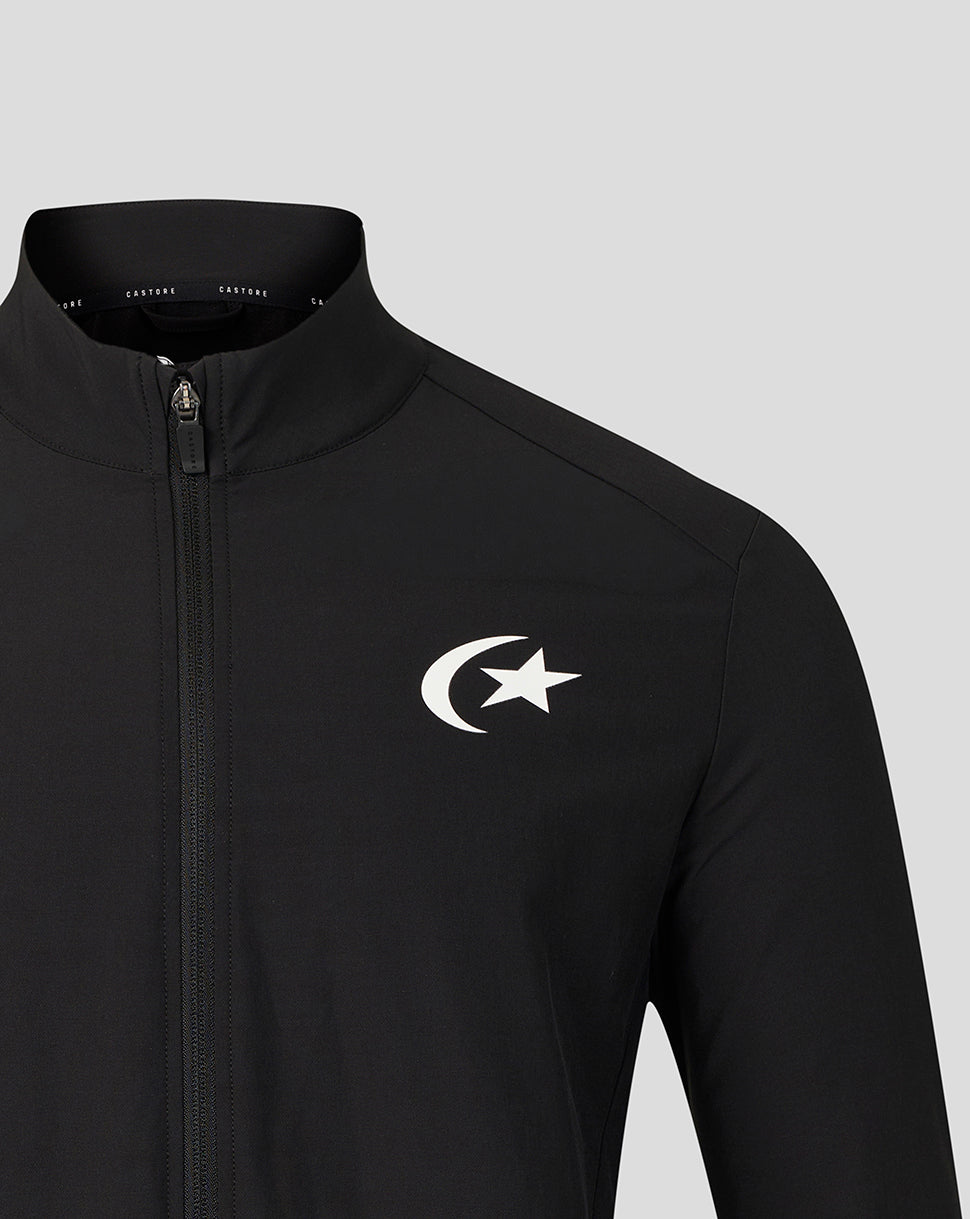 Saracens Heren 2026/27 Matchday Walkout Jas – Zwart - Zwart
