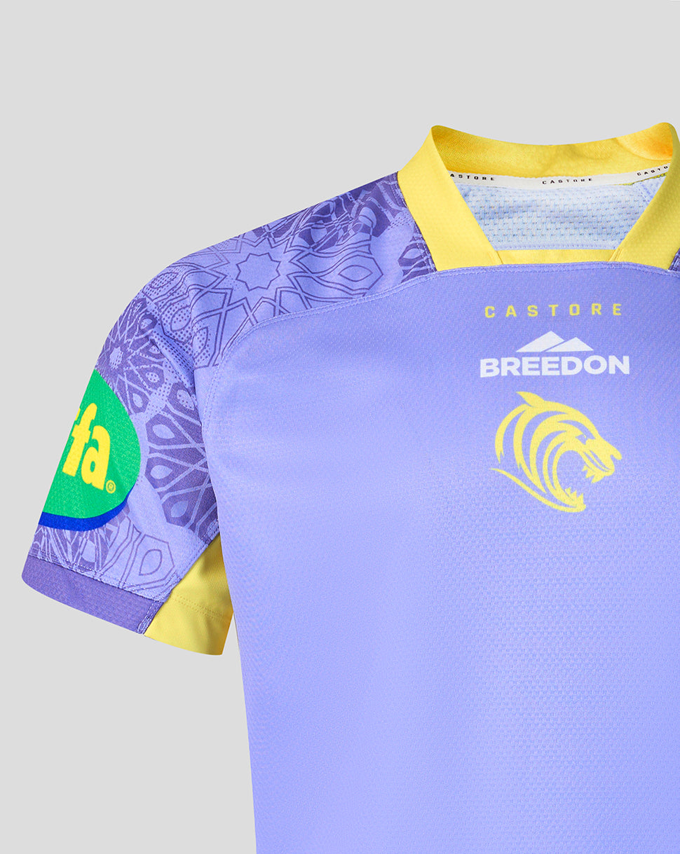 Leicester Tigers Herren 2026/27 Auswärts Pro Trikot - Lavendel