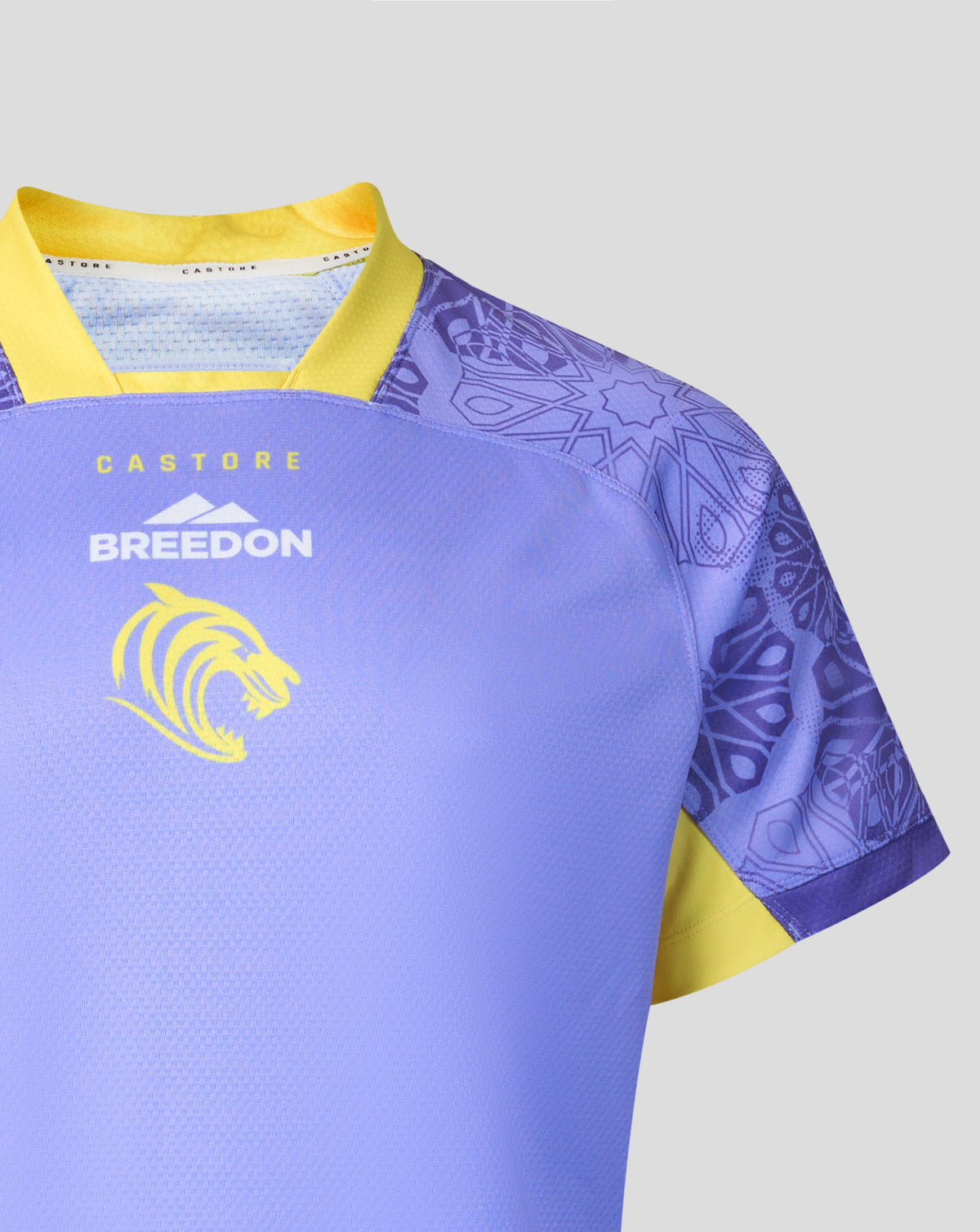 Leicester Tigers Herren 2026/27 Auswärts Pro Trikot - Lavendel