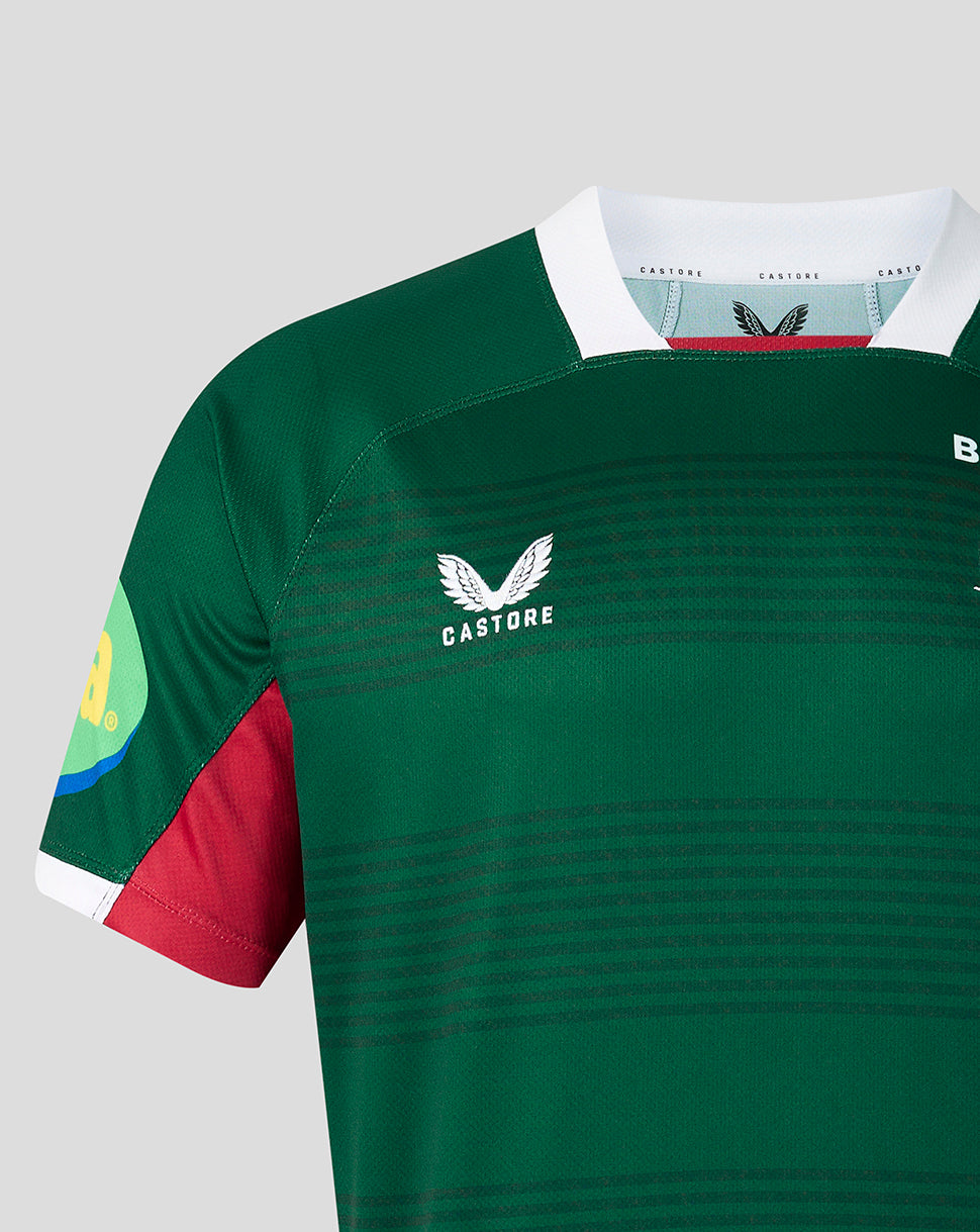 Leicester Tigers Junior 2026/27 Home Replica Shirt - Botanical Garden
