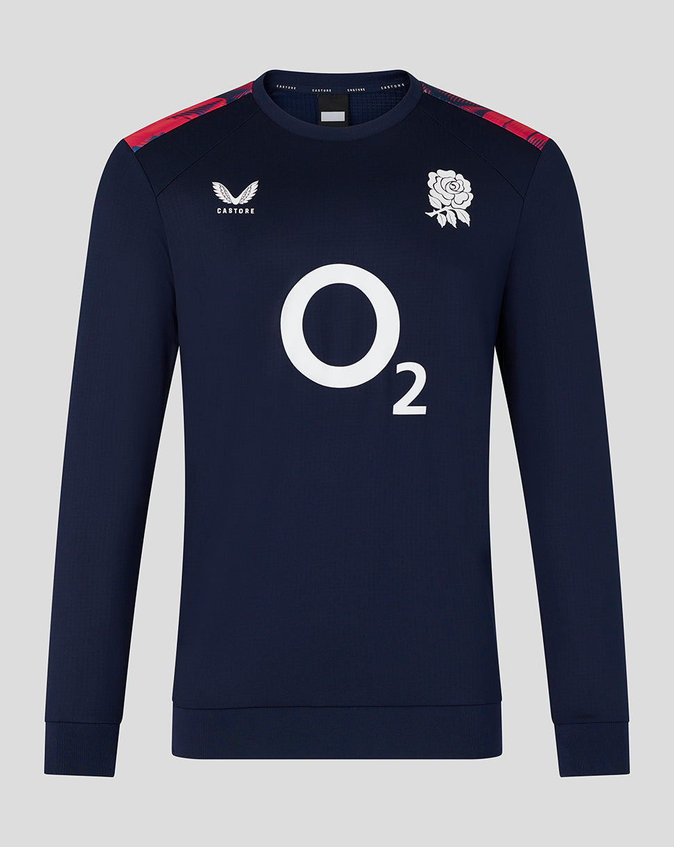 England Rugby Heren 26/27 Pre Match Drill Top – Peacoat - Peacoat