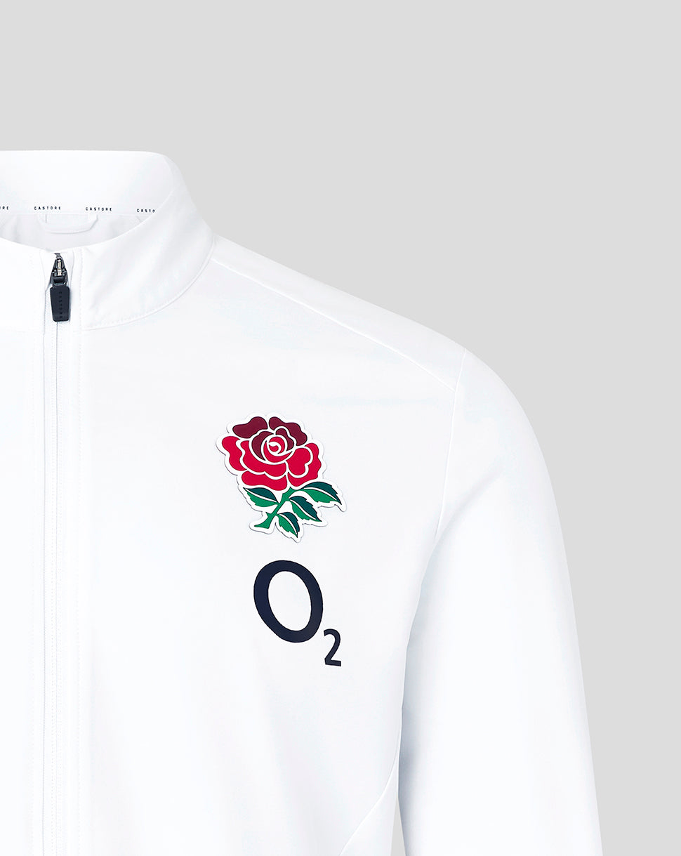 England Rugby Men's 26/27 Anthem Jacket - White
