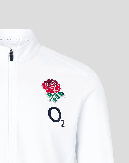 England Rugby Men's 26/27 Anthem Jacket - White