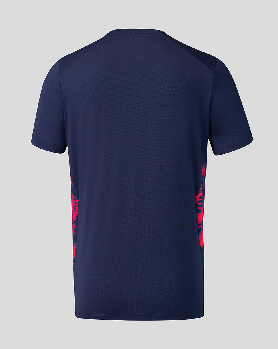 Camiseta de manga corta England Rugby 26/27 Pre Match de hombre – Peacoat - Peacoat