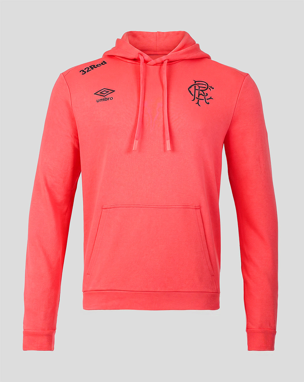 Rangers FC Herren 2026/27 Presentation Hoodie – Koralle - Koralle