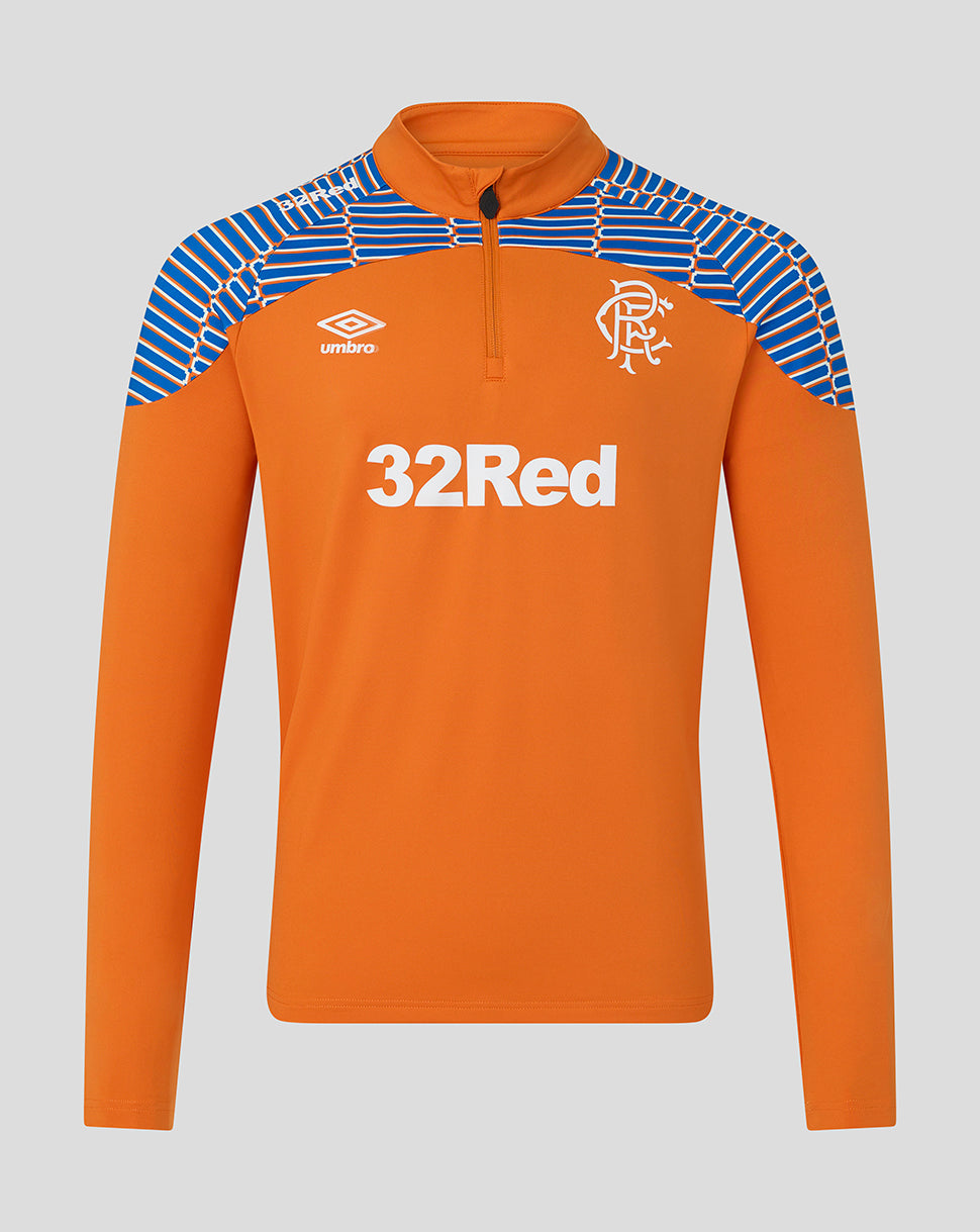 Rangers FC Herren 2026/27 Away Matchday 1/4-Zip-Oberteil - Orange