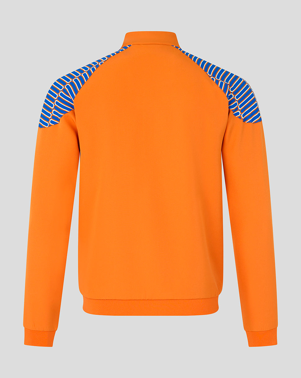 Rangers FC Men's 2026/27 Away Matchday Walkout Jacket - Orange