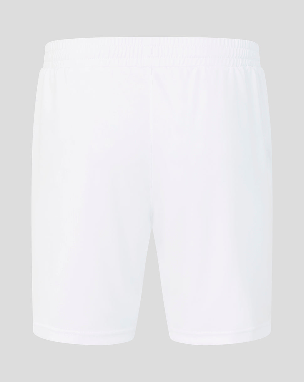 White shorts on a light gray background