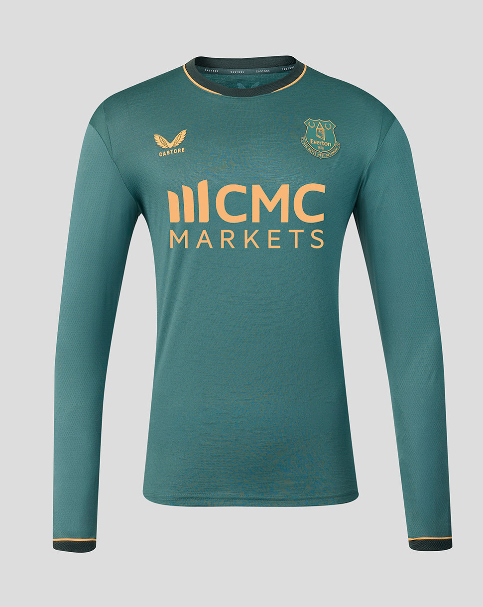 Everton FC heren 26/27 Third shirt met lange mouw - Groen