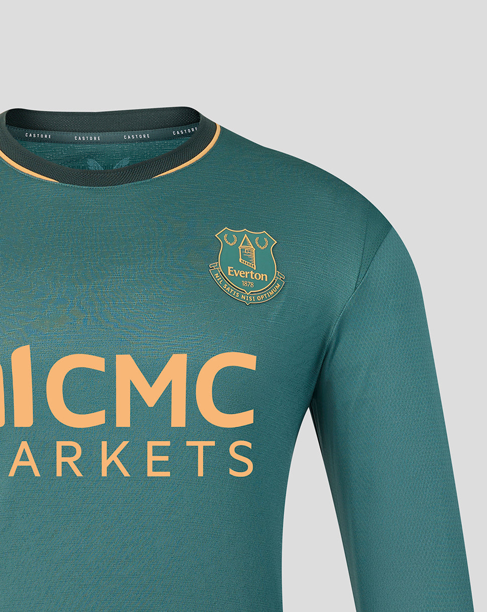 Everton FC heren 26/27 Third shirt met lange mouw - Groen