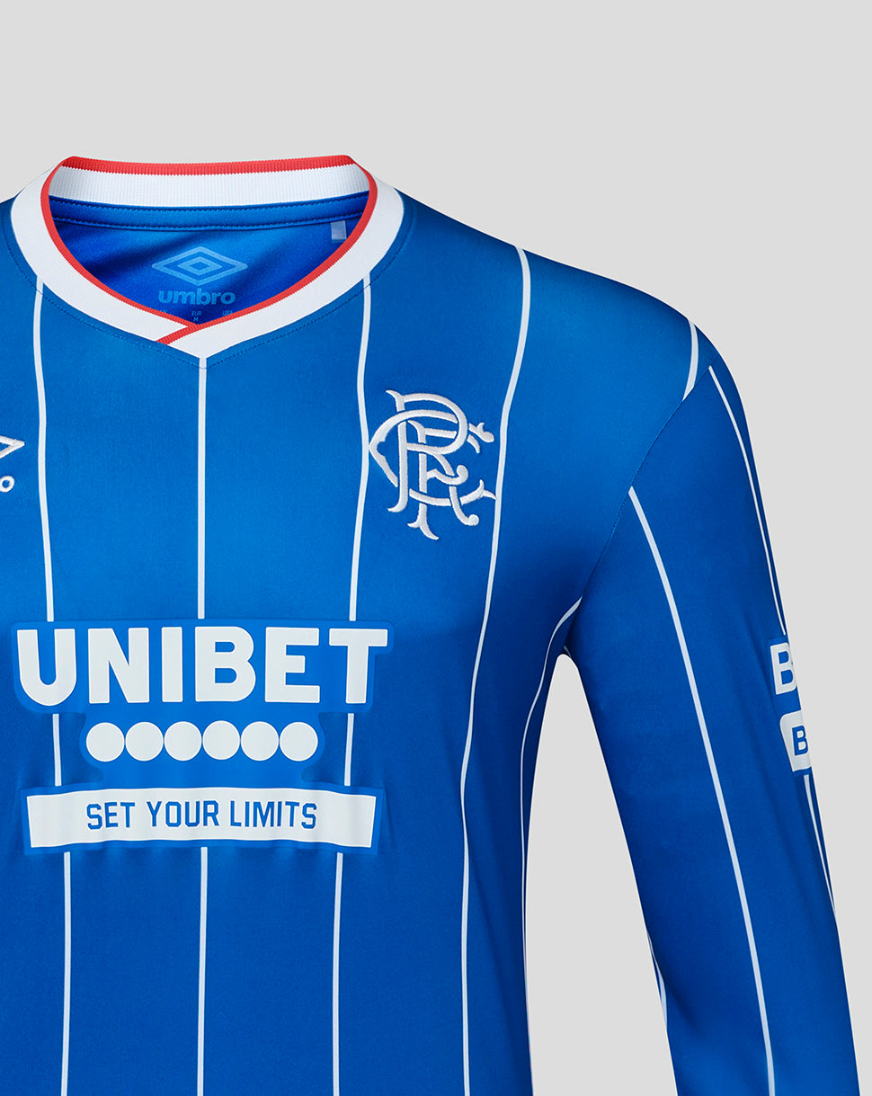 Rangers FC Herren 2026/27 Home Langarm-Trikot - Lapis Blue