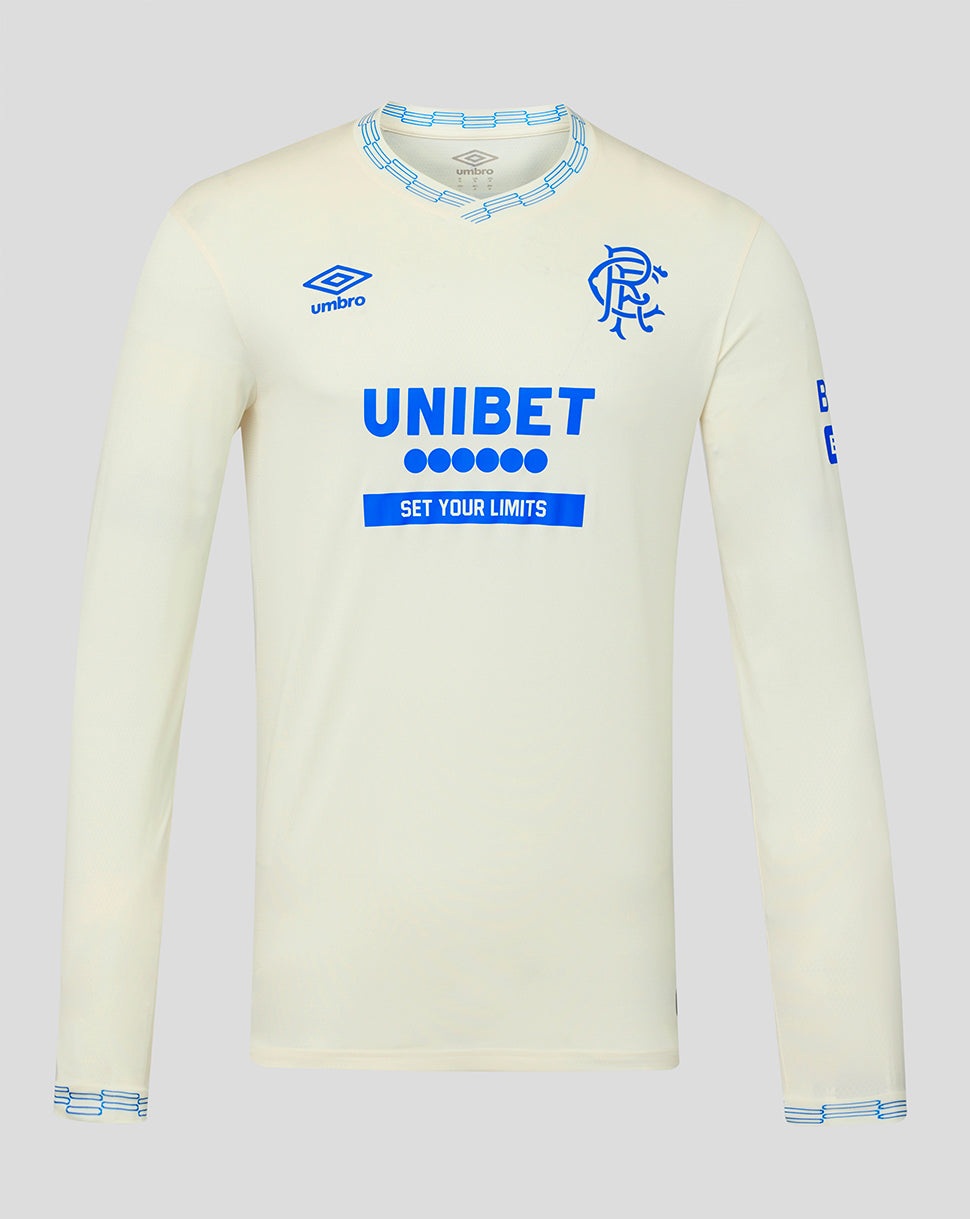 Rangers Men's 26/27 Away Long Sleeve Shirt - White
