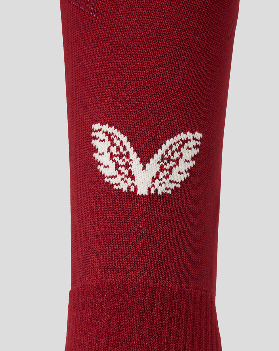 Calcetines Preston North End Unisex 2026/27 Tercera - Rojo
