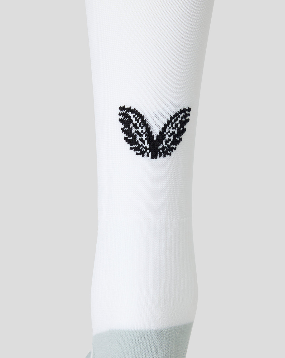 Calcetines Bath Rugby Junior 2026/27 Visitante - Blanco/Negro
