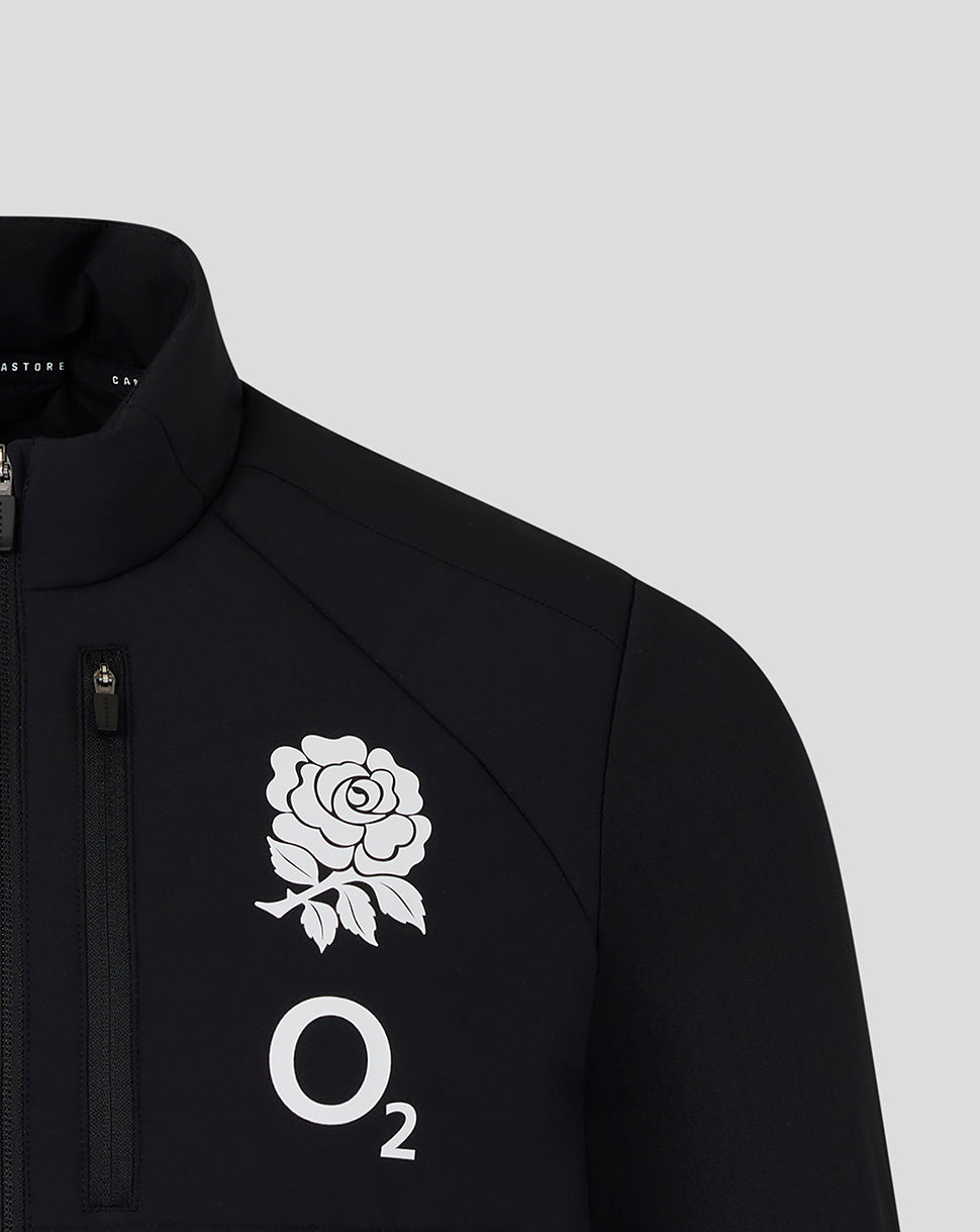 England Rugby Unisex 26/27 Training Thermal Jacke – Schwarz - Schwarz