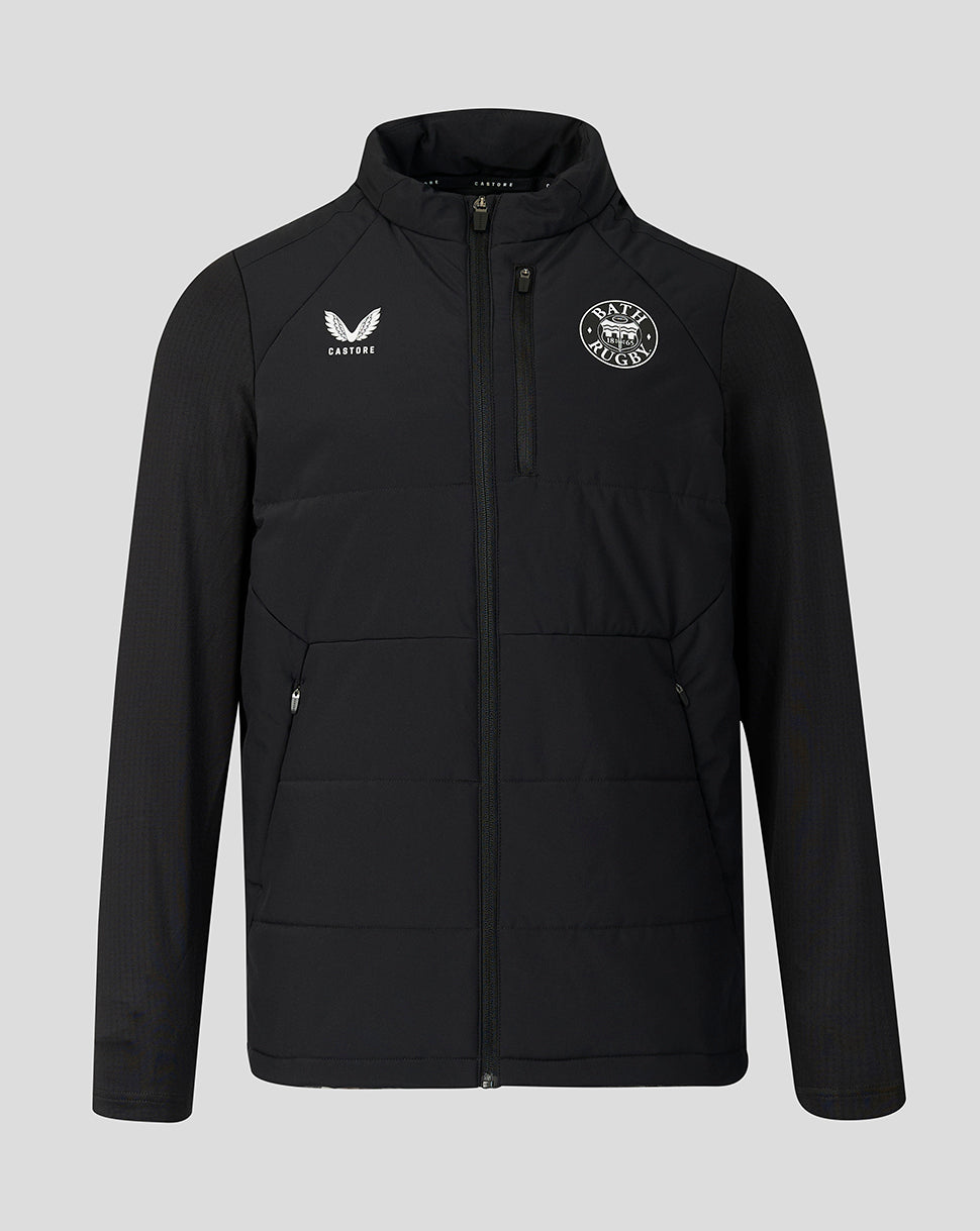 Bath Rugby Unisex 2026/27 Training Thermal Jacke - Schwarz