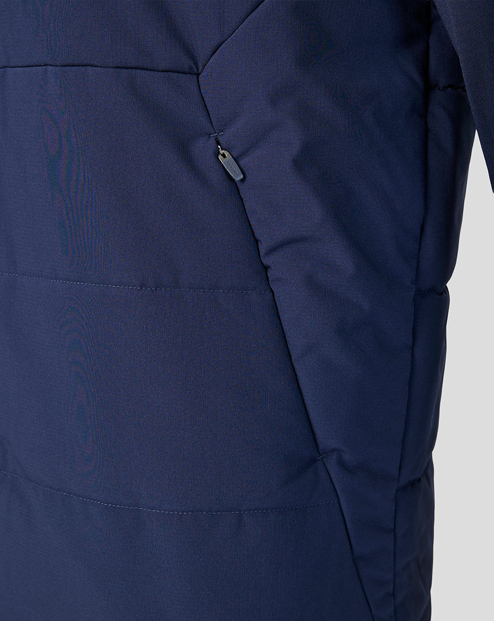 Harlequins Unisex 26/27 Training Thermal Jacke - Marineblau