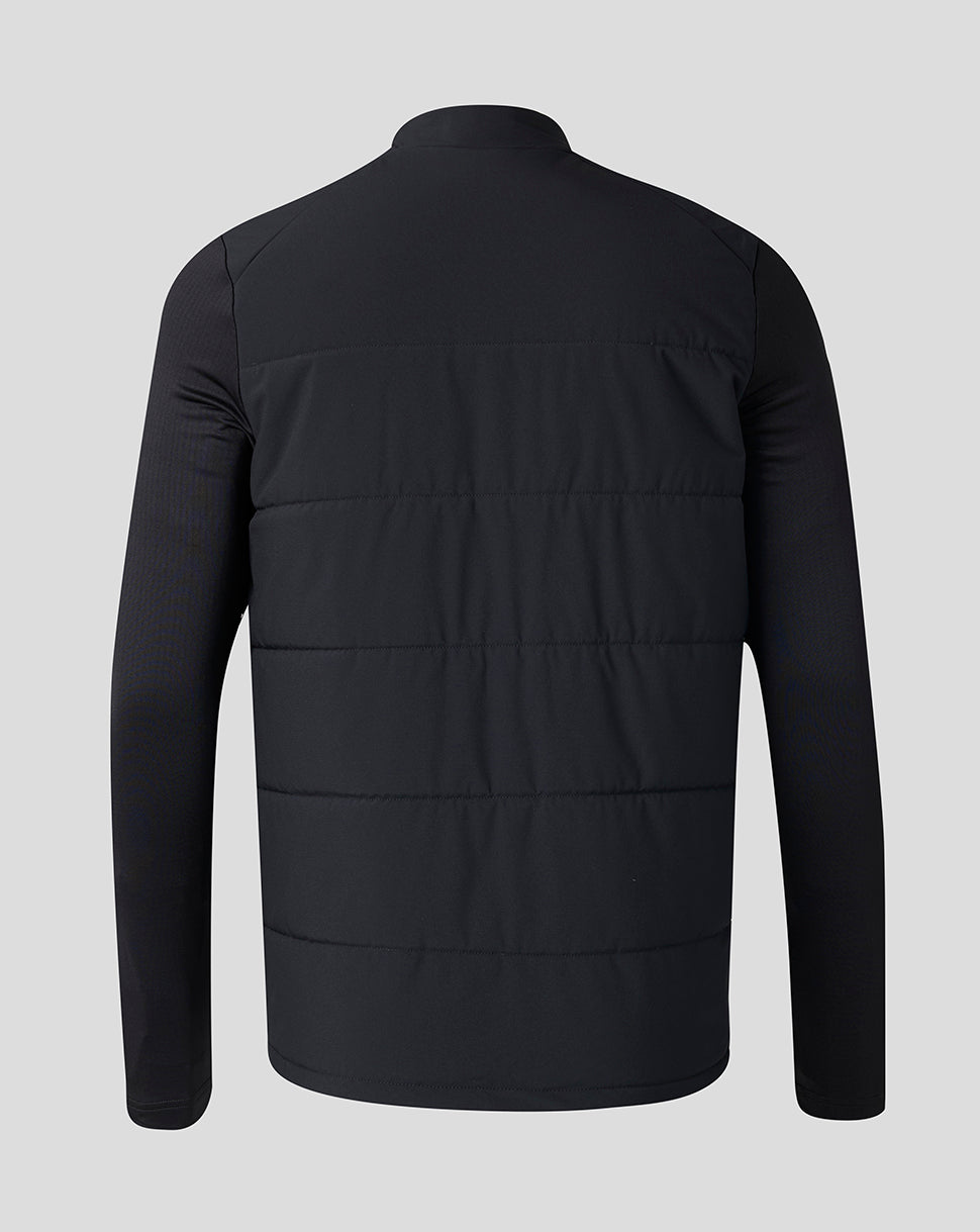 Saracens Unisex 2026/27 Training Thermal Jacke – Schwarz - Schwarz