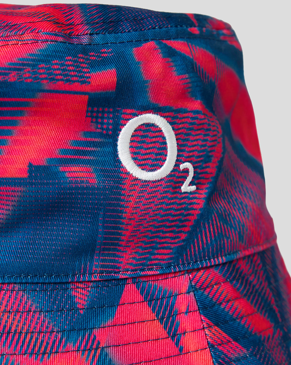 England Rugby Unisex 26/27 Reversible Bucket Hat - Rhodonite - Rhodonite