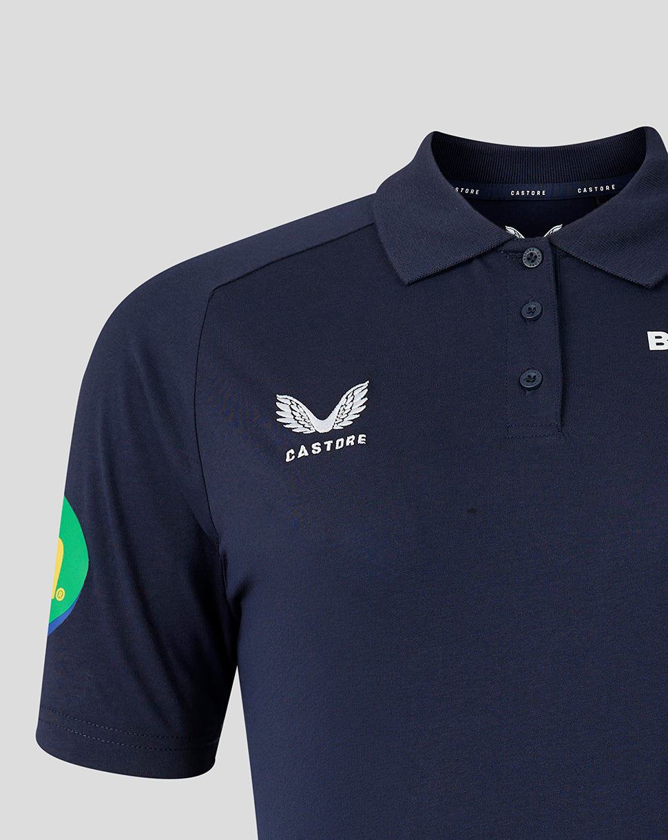 Polo Leicester Tiger Mujer 2026/27 Travel - Azul marino