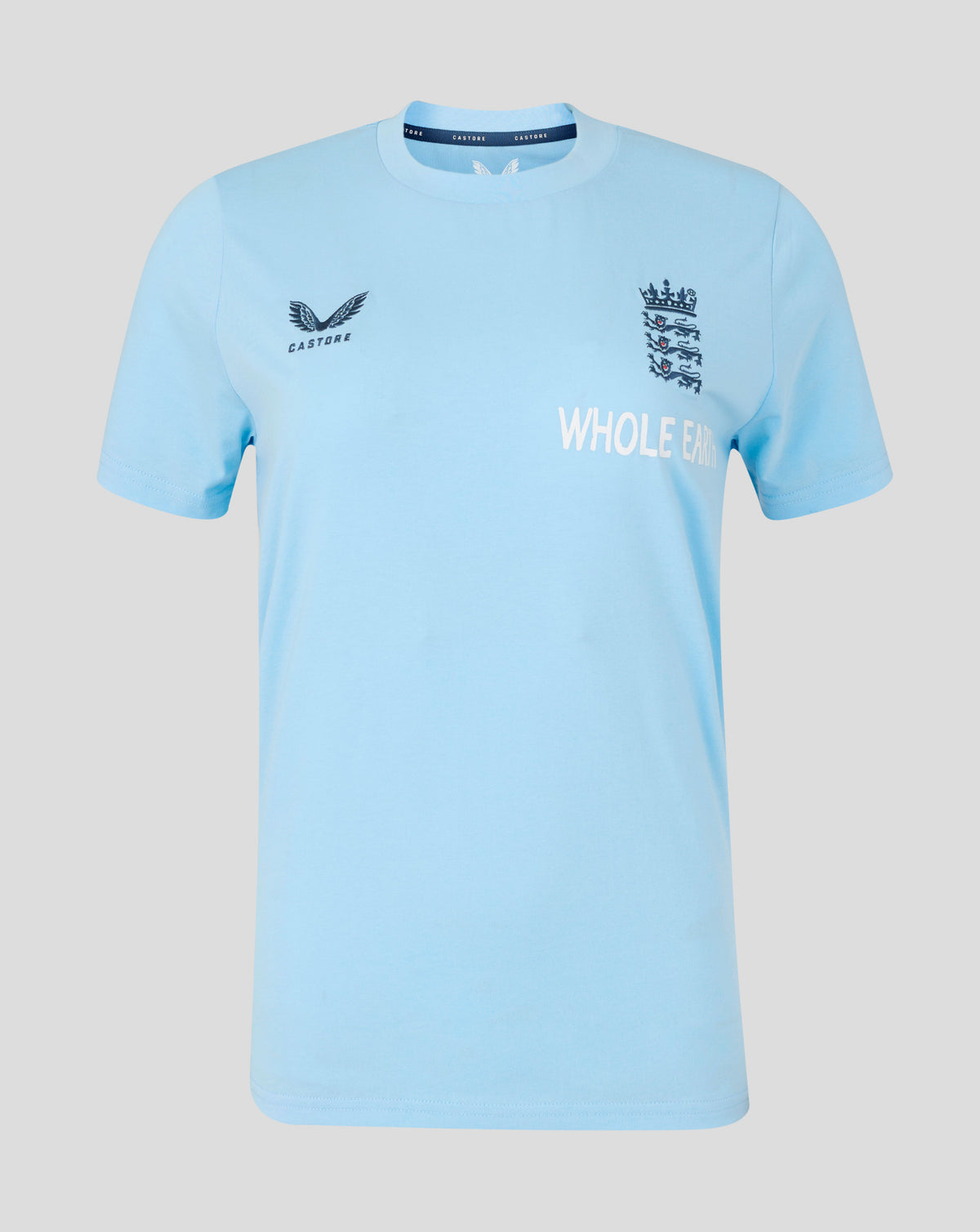 England Cricket Women's 26/27 Off Pitch T-Shirt - Blue