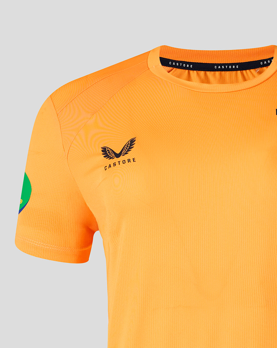 Leicester Tiger Dames 2026/27 Training T-shirt – Oranje - Oranje