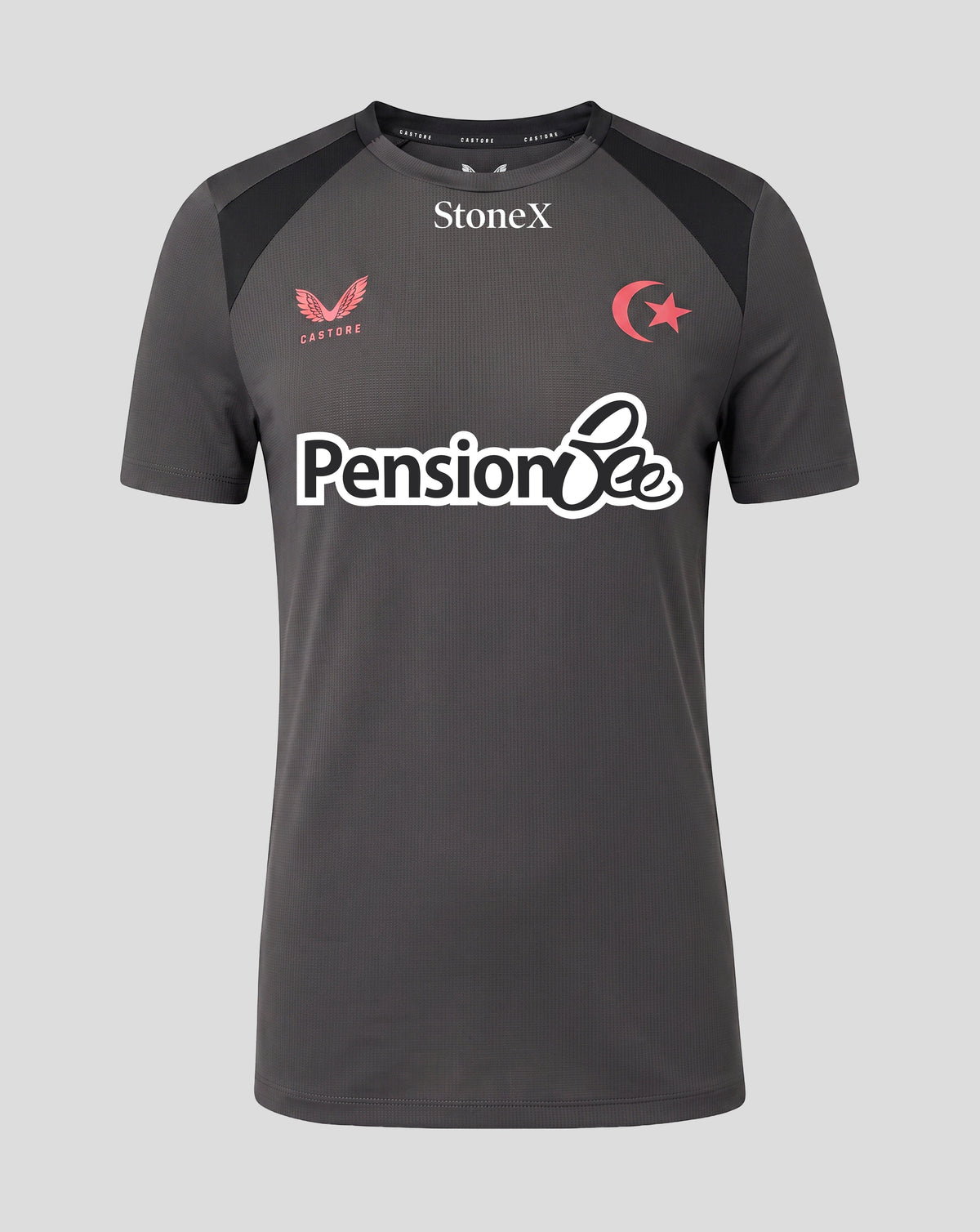 Camiseta Saracens Mujer 2026/27 Training – Gris - Gris/Negro