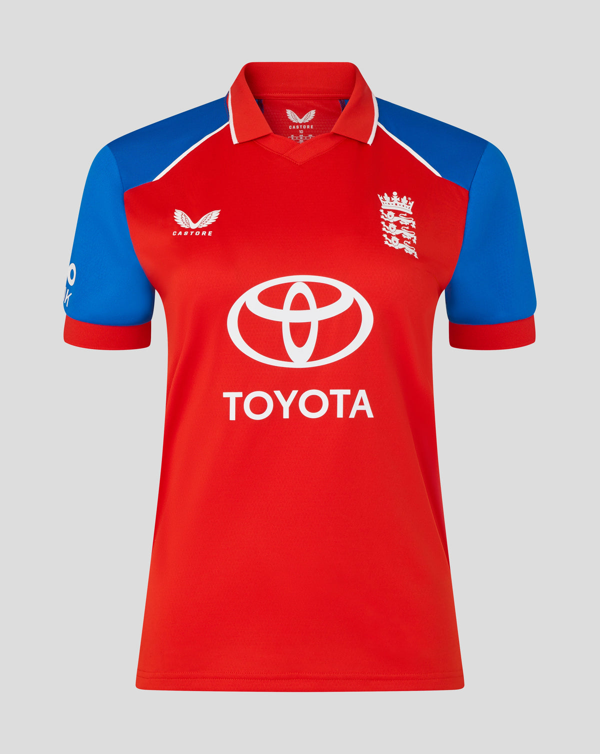 England Cricket Women's 26/27 T20 Pro Short Sleeve Shirt - Red