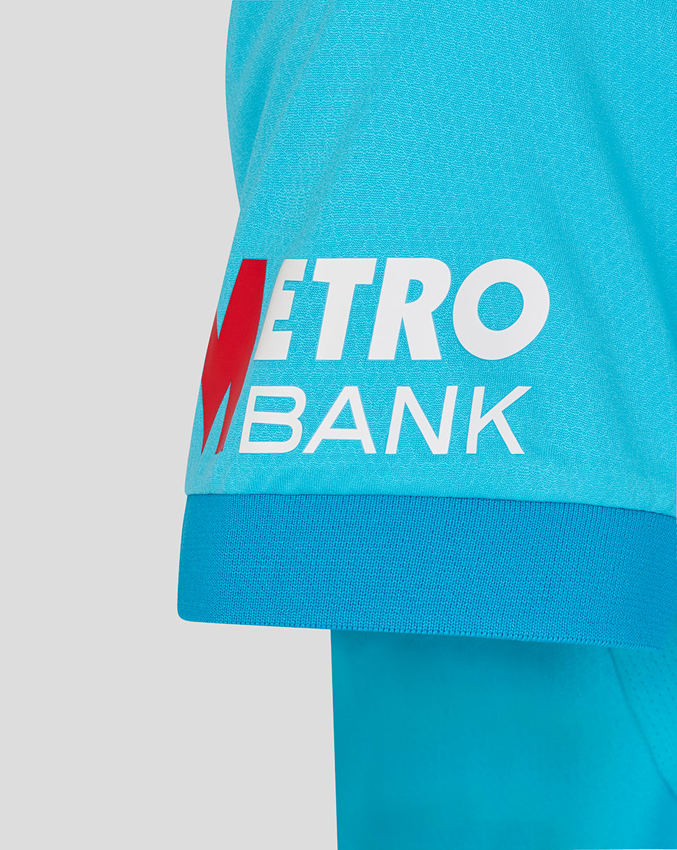 England Cricket Women's 26/27 ODI Pro Short Sleeve Shirt - Blue